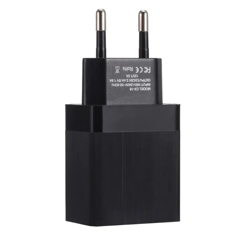 USB Charger QC3.0 Fast Charging 5V 9V 12V EU Plug One Port Power Adapter Home Travel for phone charge