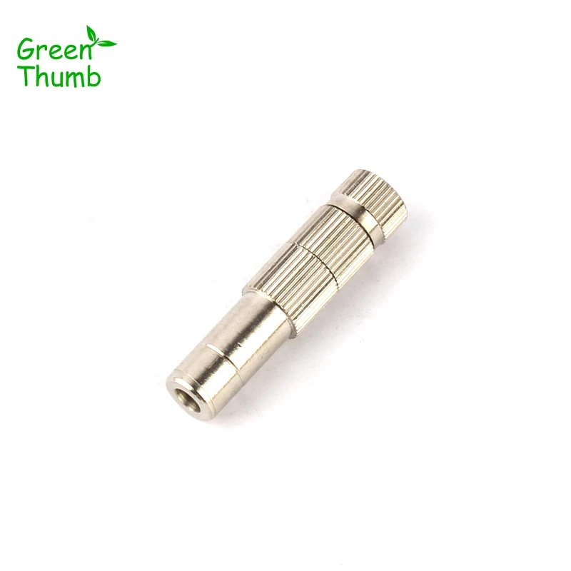 3pcs Green Thumb Brass Quick Plug Nozzle 8mm Silver Spray Nozzle High