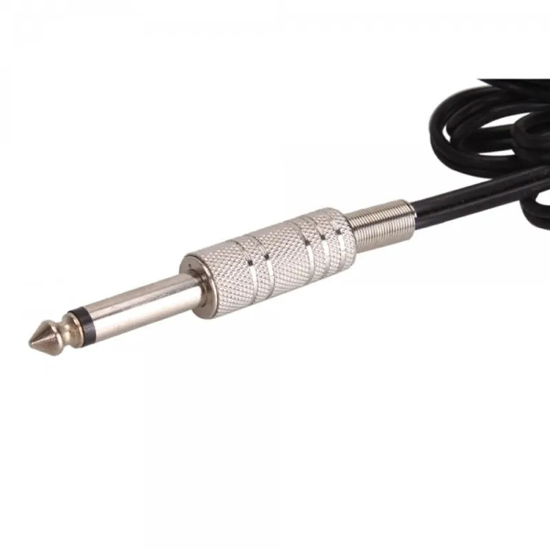 1 piezas profesional negro silicona tatuaje Clip cable línea del gancho del tatuaje de alimentación del tatuaje de la máquina fuente alimentacion tatuaje