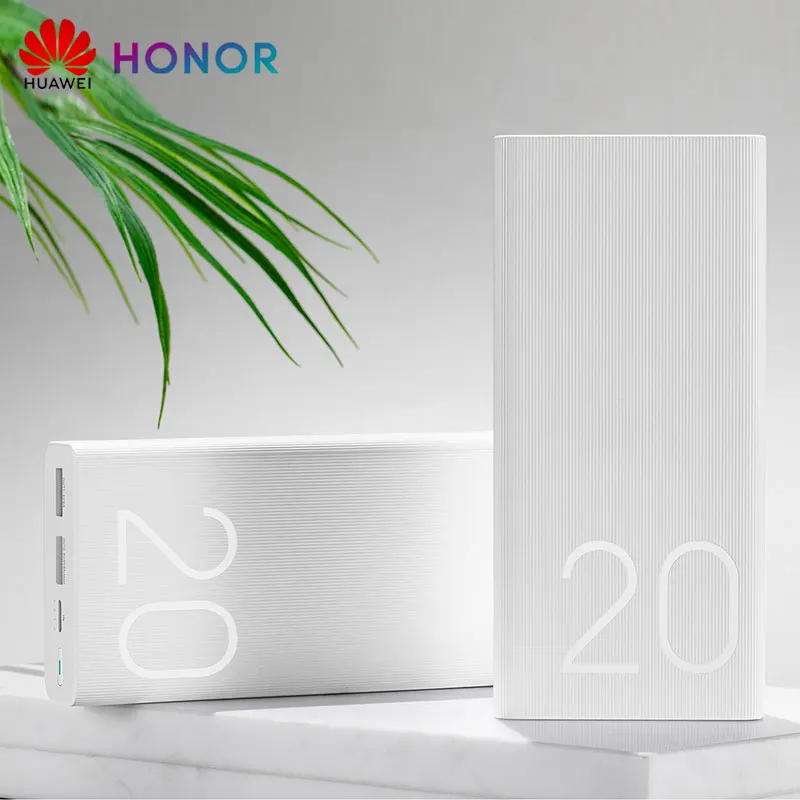 Huawei Honor power Bank 2 20000 мАч макс 18 Вт Двусторонняя Быстрая зарядка версия зарядное устройство для мобильного телефона для Honor 10 V20 Смартфон ноутбук