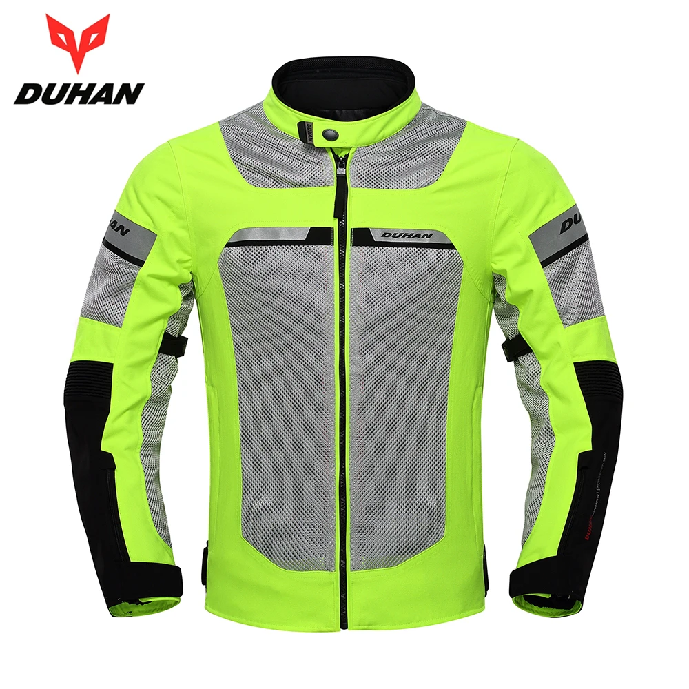 

DUHAN Motorcycle Jacket Men Waterproof Motorbike Jacket Spring Summer Breathable Mesh Moto Jacket Motorcycle Clothing Protectors