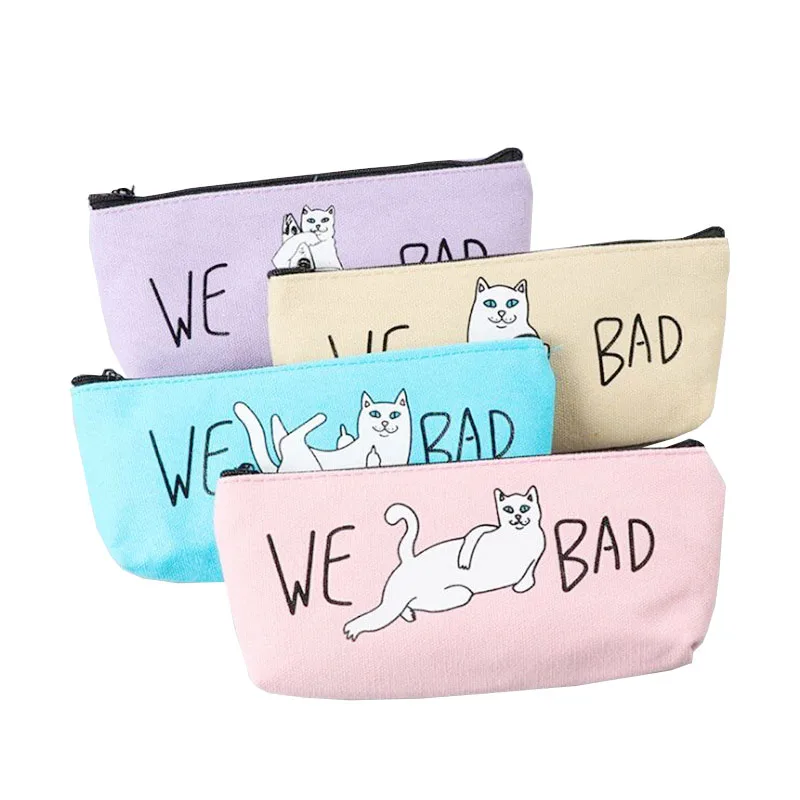 

Pencil Case Canvas School Supplies Kawaii Bts Stationery Gift Estuches School Cute Pencil Box Pencilcase Pencil Box High Quality