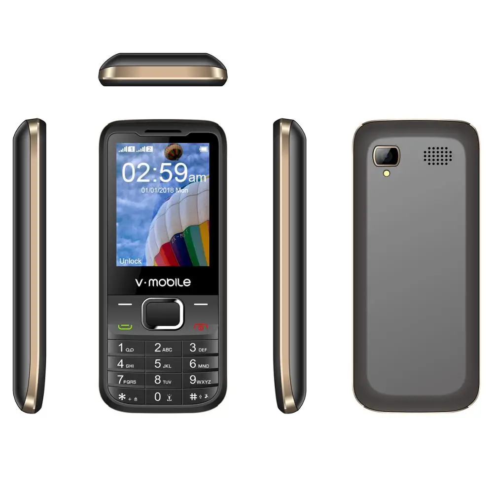 2G GSM 2 4 &quotDual Sim MP3/MP4 плеер видео GPRS Bluetooth 1200 mAh Клавиатура Кнопка открыл мобильный
