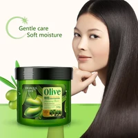 BIOAQUA оливковое масло маска для волос средства ухода за мотоциклом увлажняющий глубокий ремонт завивают для сухих поврежденных волос гладкой Кондиционер для волос 500 г