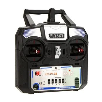 

Flysky FS-i4 i4 AFHDS 2A 2.4GHz 4CH Radio System Transmitter FS-A6 Receiver for RC Helicopter Glider Drone RC Remote Controller
