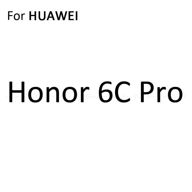 Прозрачный силиконовый чехол для телефона для HuaWei Honor 9X 8A 8C 8X8 S 7A 7C фотоаппаратов моментальной печати 7S 7X7 6C 6A 6X8 V9 Pro Play 3 3e Max глобальной Мягкий ТПУ чехол с мультипликационным рисунком - Цвет: For Honor 6C Pro