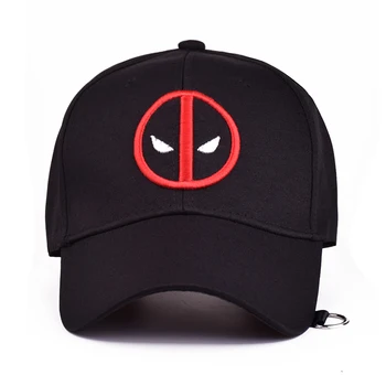 

2018 New Unisex 100% Cotton Outdoor Cap Deadpool Gorra Planas Embroidery Snapback Sports Hats Birthday supplies Gift