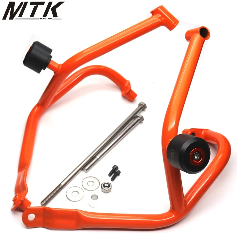 

MTKRACING Motorcycle Parts Engine Fence Collision Frame Protector Engine Protection for KTM DUKE 390 2017-2018