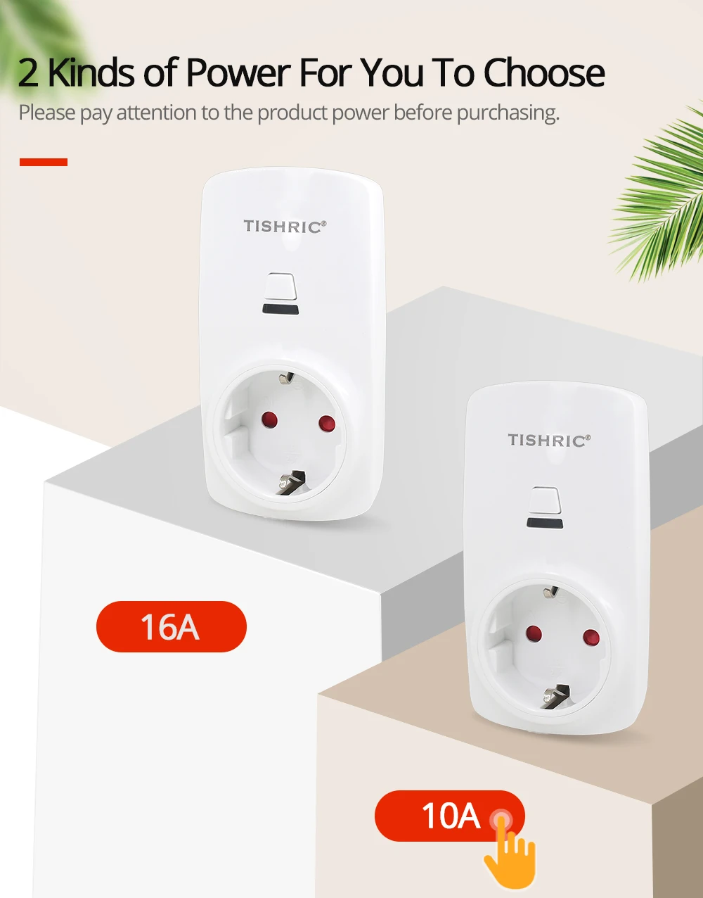 TISHRIC 16A умная розетка с Wi-Fi розетка для управления EU/AU/US/UK/FR розетка с таймером Дистанционное приложение Ewelink Alexa Google home S26 10A 16A