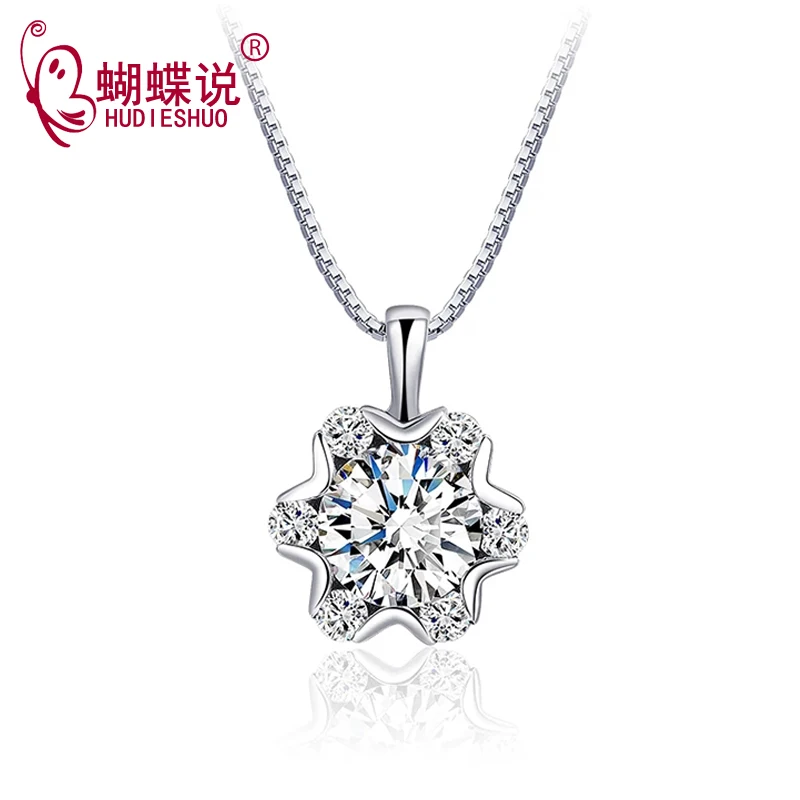 

925 sterling silver chain star necklace clavicle chain fashion personalized statemant silver necklace women jewerly gift