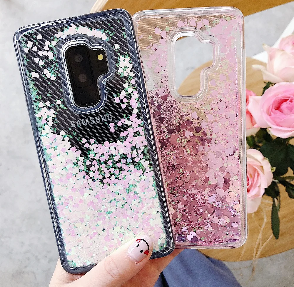 

For Samsung Galaxy J7 2017 Phone Case Liquid Quicksand Silicone Cover For Samsung Galaxy J3 J5 2017 mobile Phone bag