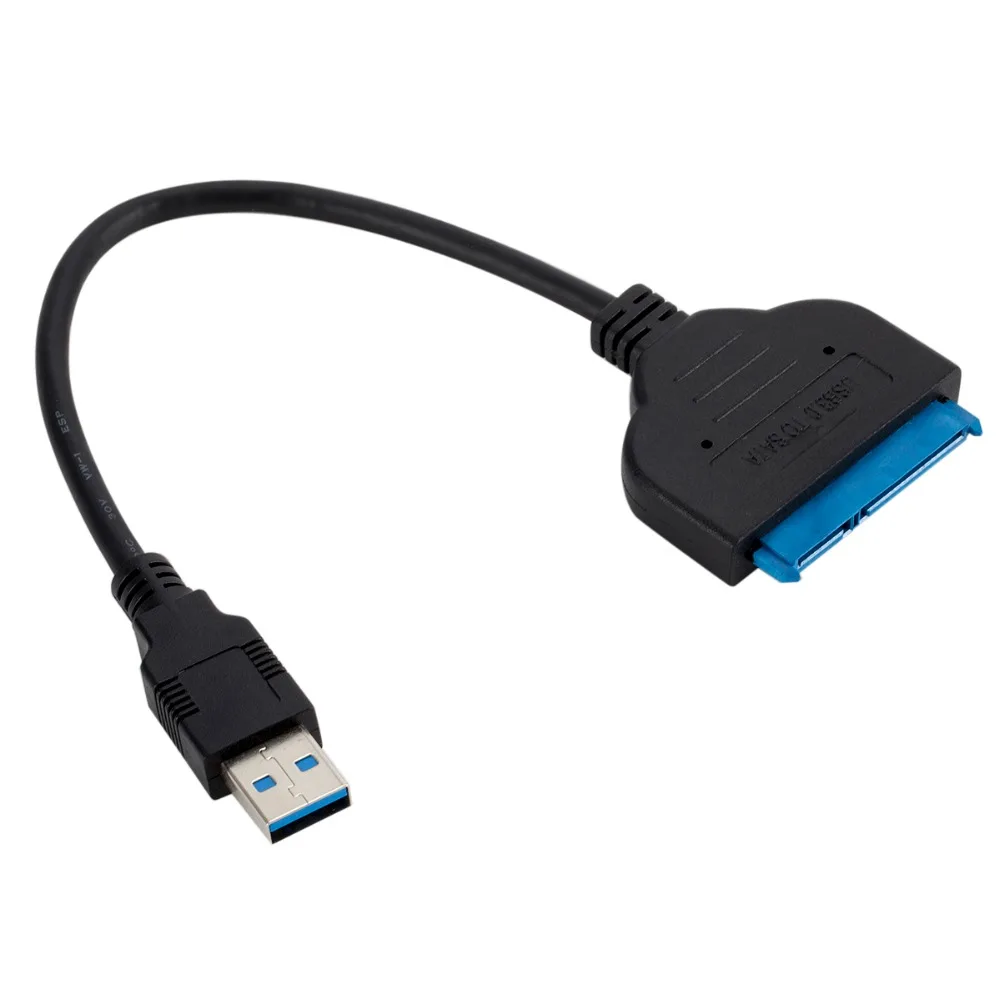 

USB 3.0 SATA 3 Cable Sata to USB Adapter Up to 6 Gbps Support 2.5 Inches External SSD HDD Hard Drive 22 Pin Sata III Cable