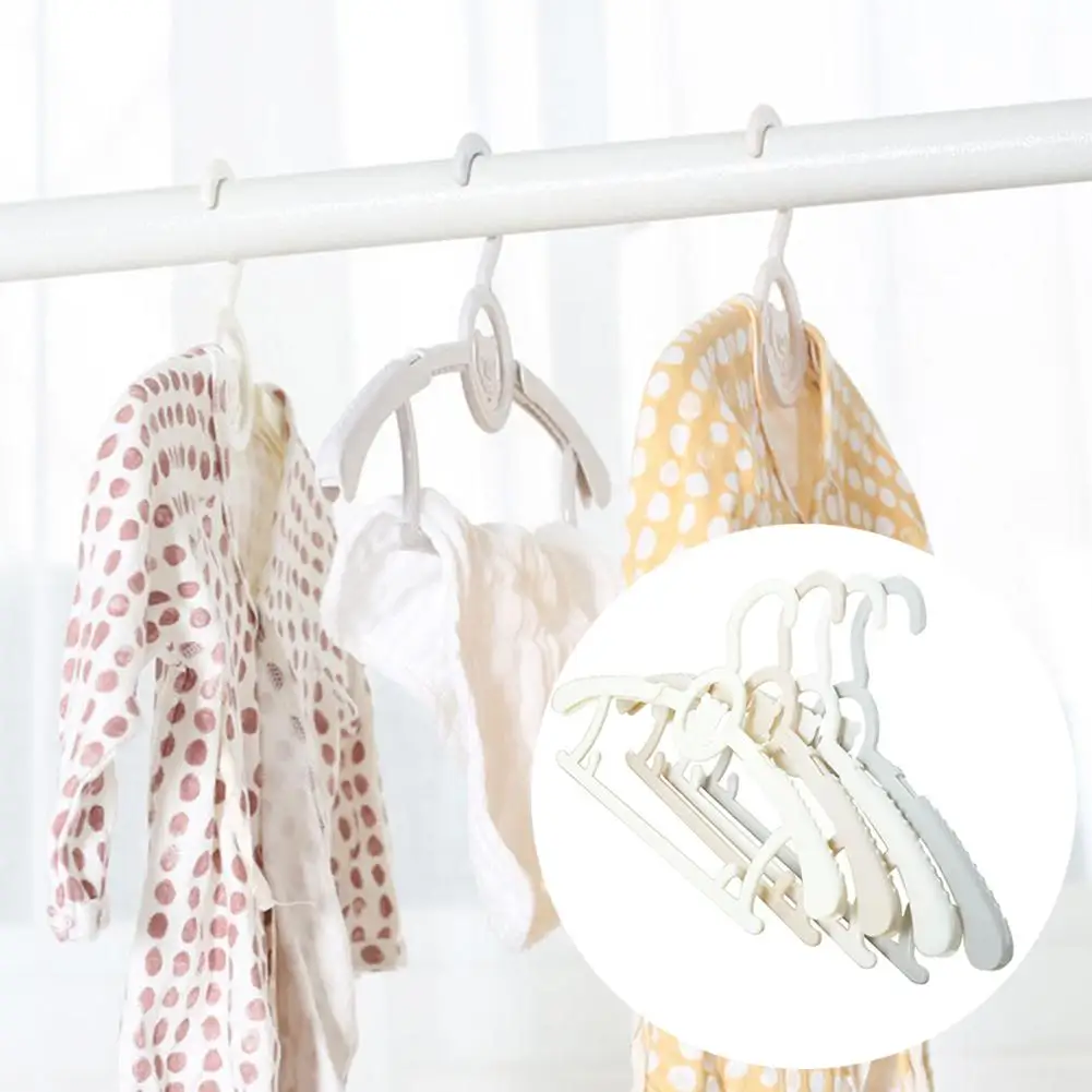 Grohangers Ganchos Extensibles Para Ropa De Niños, Blanco, 24