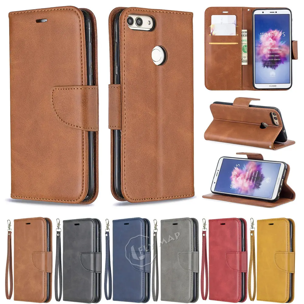 

Flip Case for Huawei P Smart FIG-LX1 FIG-LA1 FIG-L21 Case Phone Leather Cover for Huawei PSmart FIG LX1 LA1 L21 L22 Cases Bag
