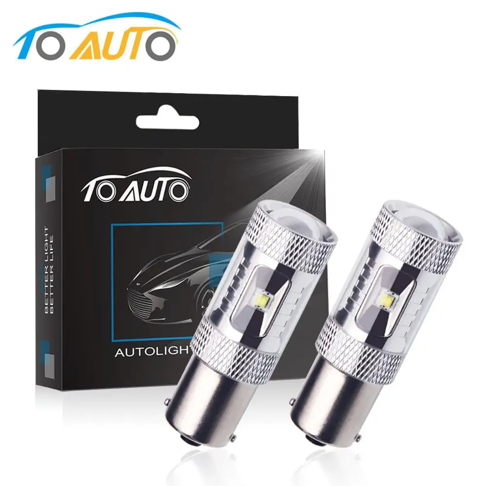

1156 BA15S LED Bulbs Auto 6 SMD Led Chip S25 P21W LED R5W Lamp Parking Reserve Lights Turn Signal Car Light 12V