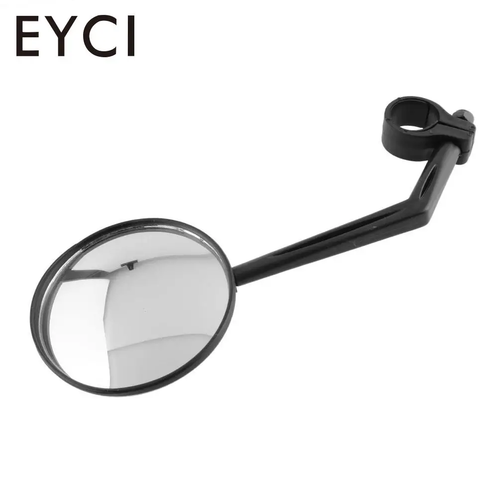 

Rotatable Bike Bicycle Mirror Handlebar End Glass Rear View Rearview Black