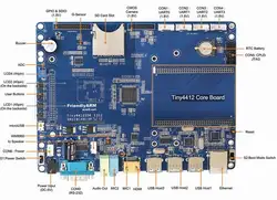 TINY4412SDK 1312 4 Гб памяти на носителе EMMC 1 ГБ DDR3 экран отсутсвует, Andriod4.2 Exynos4412 Cortex-A9