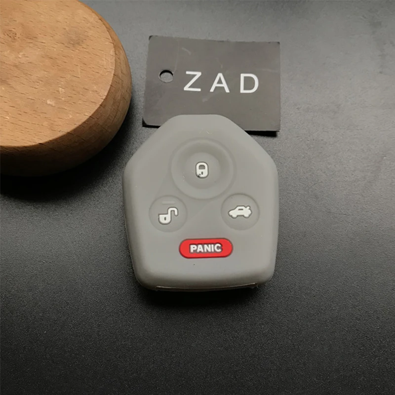 ZAD 4 кнопки силиконовый чехол для ключей от машины Оболочка Чехол для Subaru Tribeca Forester WRX XV Outback Legacy Impreza Crosstrek