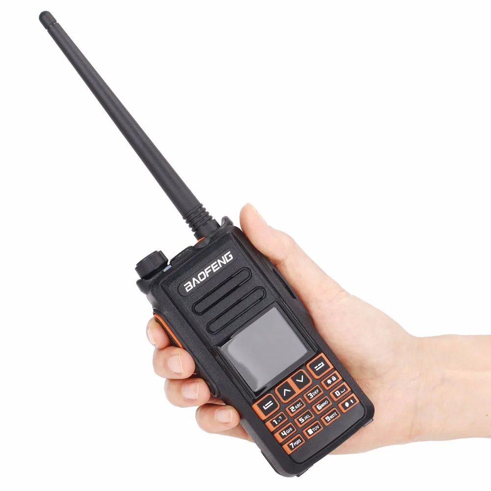 Baofeng DM-X GPS Record Dual Band Dual Time Slot Tier 1&2 Tier II DMR Digital/Analog Upgrade of DM-1702 Digital Walkie Talkie 