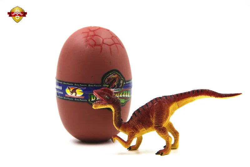 Set of 4 Dinosaur Dino Part III 4D 3D Puzzle Egg Model Kit DIY Educational Toy