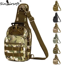 Нейлоновый корпус облегченной модульной системы переноски снаряжения пакет крест тела перевязь на одно плечо спортивная сумка для рыбалки оборудование для кемпинга на открытом воздухе Охота Велоспорт