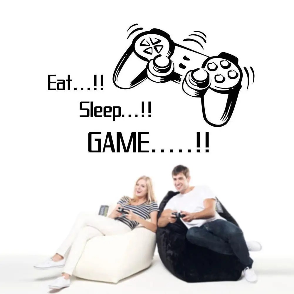 Xbox Ps4 Gamer Vinyl Wall Art Decal Sticker Children S