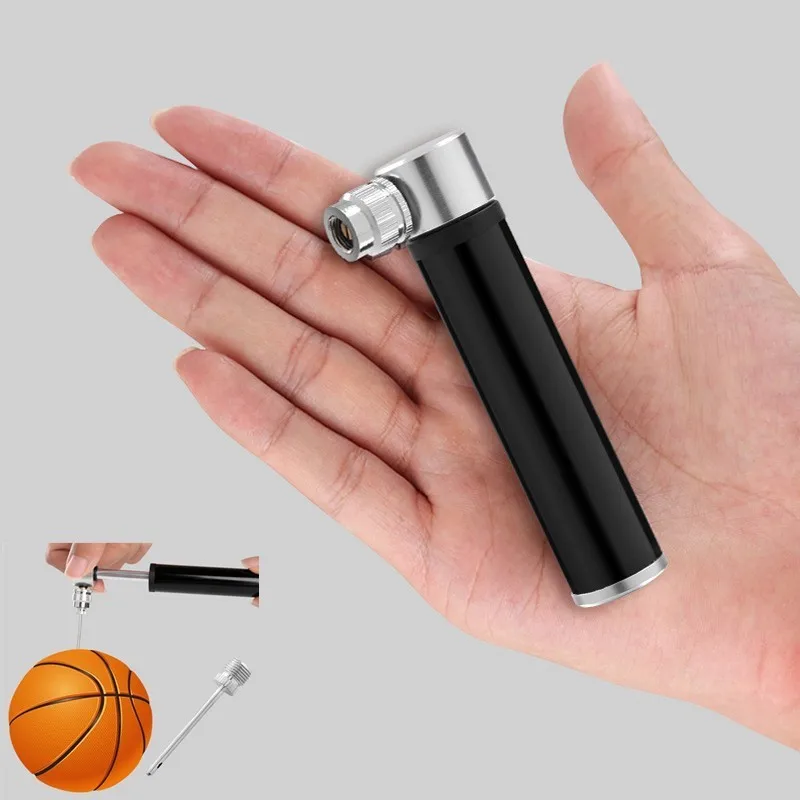 

Portable Mini 120PSI Cycling Bike Air Pump High Pression Lightweight Aluminum Alloy Bicycle Pump For Tire Pump Bicycle Accessory