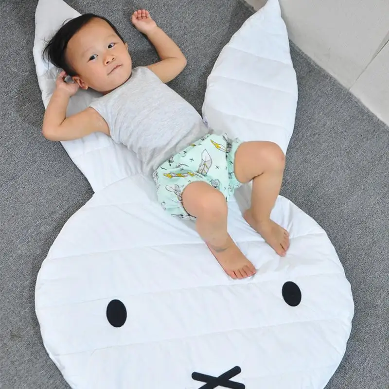 Kawaii Cute Lovely Rabbit Soft Baby Play Rugs Creeping Mat Comfortable