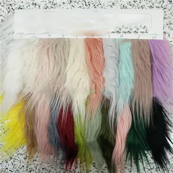 

Spot direct 80MM long hair rolling bundle falling water hair Haipai hair artificial plush plush fabric