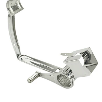 

SDFC-Stainless Steel Vegetable Cheese Cutter Slicer Shredder with 4 Interchanging Rotary Planer
