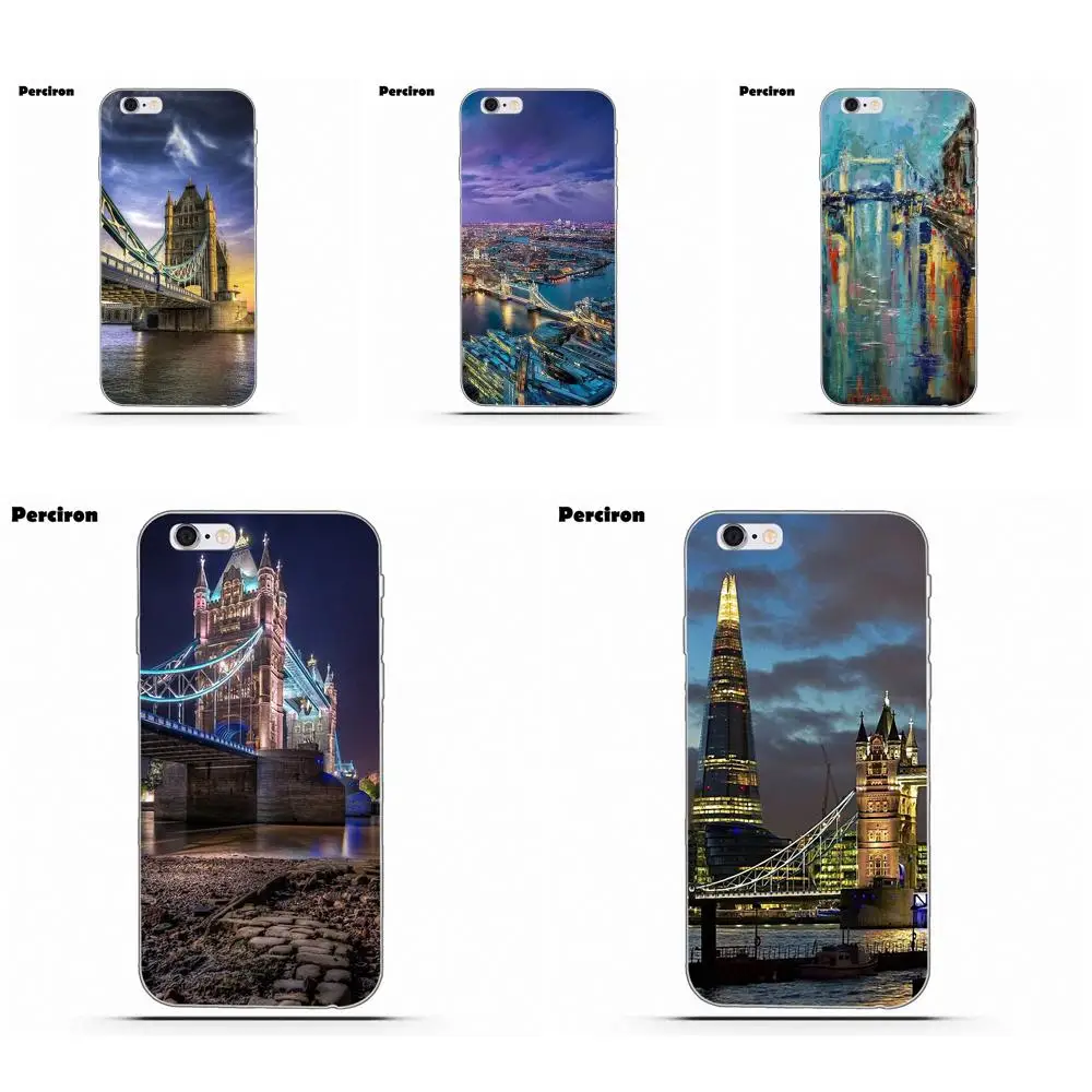 TPU Protective For iPhone 4 4S 5 5C SE 6 6S 7 8 Plus X