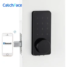 Wifi Electronic Door Lock,Smart Bluetooth Digital APP Keypad Code Keypad Door Lock,Password Keyless Door Safe Lock Electronic