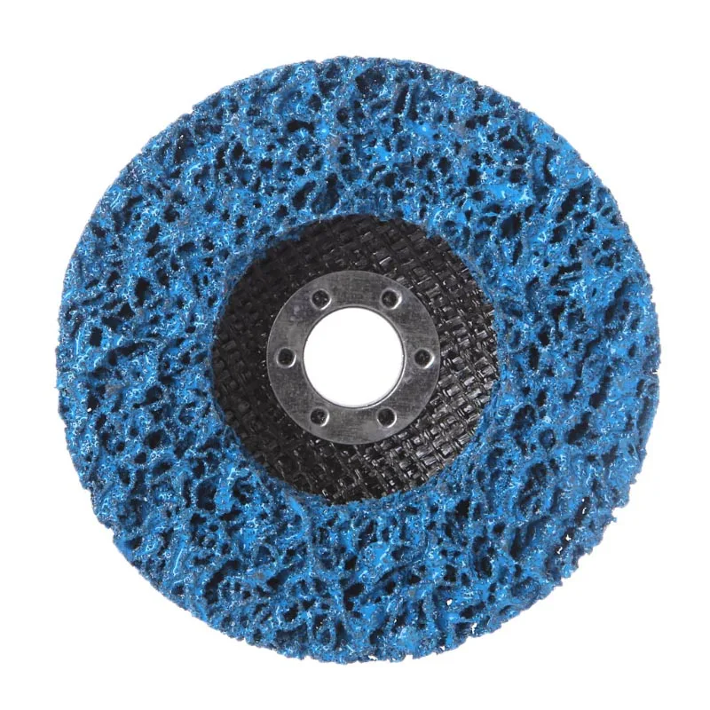 100x16 мм 115x22 мм очистка полосы шлифовальный диск для краски ржавчины шлифовальные инструменты для удаления - Цвет: Синий
