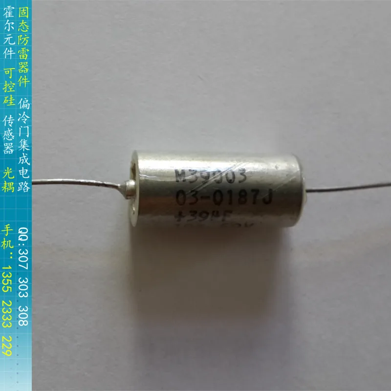 

[BELLA]M39003 / 03-0144J KEMET tantalum capacitors 330UF 15VDC T242D337K015MS axial--3PCS/LOT