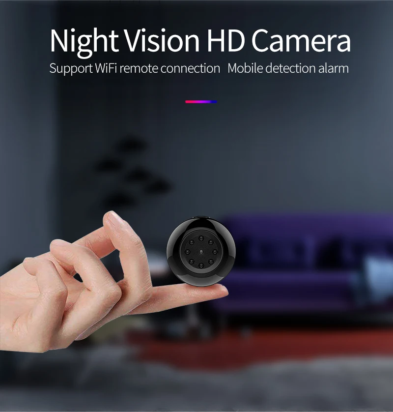 SQ17 4K WiFi мини-камера Спортивная HD DV ночная версия мини Экшн-камера с датчиком движения камера для тела цифровая камера видеокамера