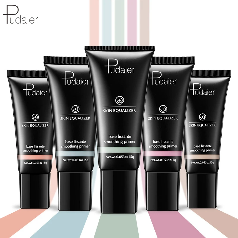 Pudaier 5 Colors Corrector Concealer Liquid Primer Makeup Moisturizer Brighten Make Up Base Face Creme Contour - Цена: 