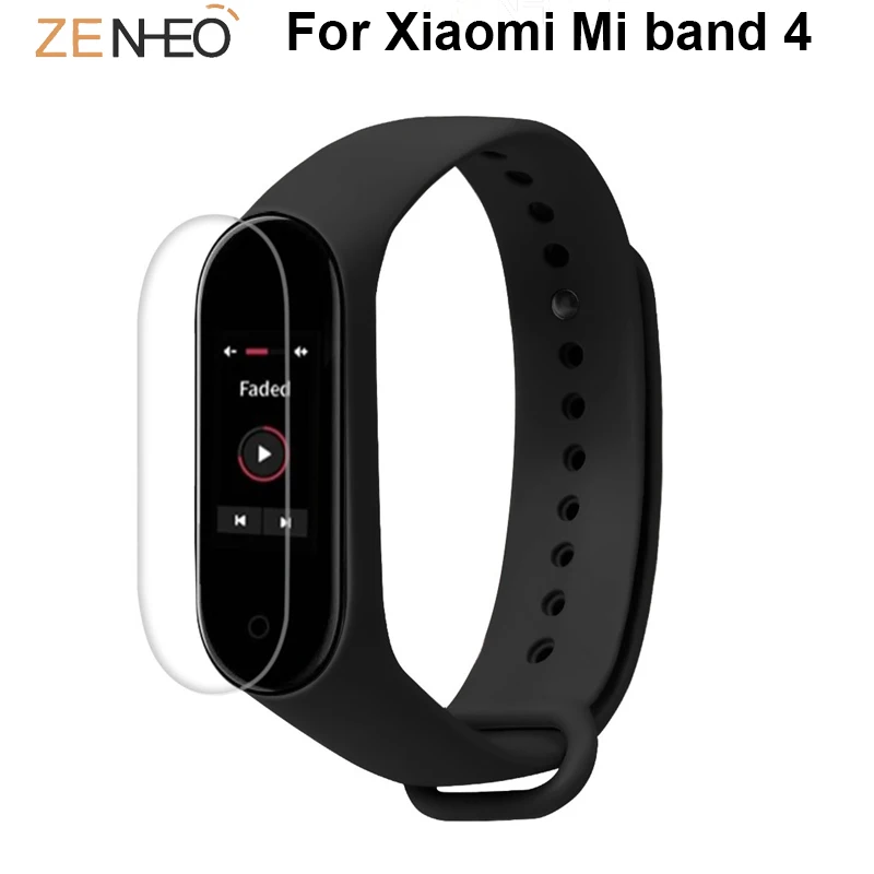 For Xiaomi Mi band 4 watch Protector Film Full Cover Ultra Thin HD Screen Protective Film Not Tempered Glass Smart accessories