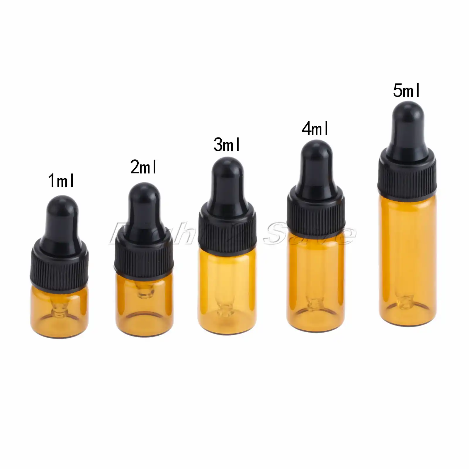 5 ml frascos de viaje botellas de vidrio reciclables pipeta botella dispensadora de aceites esenciales botellas de cuentagotas de ojos 5 botellas de aceite esencial cuentagotas de cristal