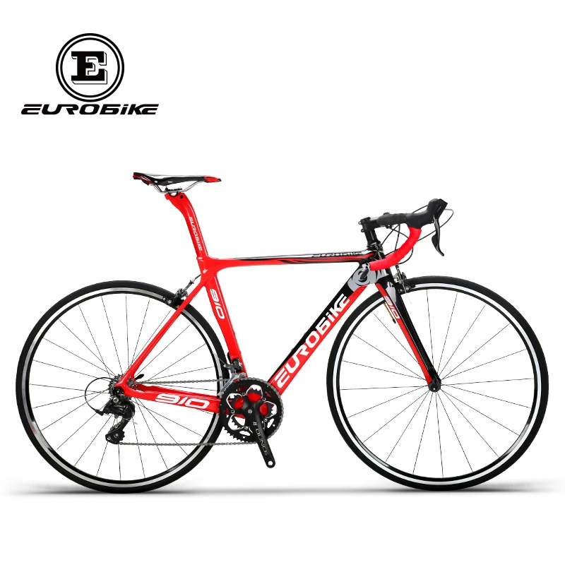 Sale EUROBIKE 50CM Carbon Frame   700C Racing BicycleEurobike 18 Speed Road Bike 2