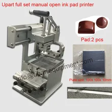Mini pad máquina de impressão, máquina de impressão da almofada de mesa, luzes de máquina de impressão da almofada