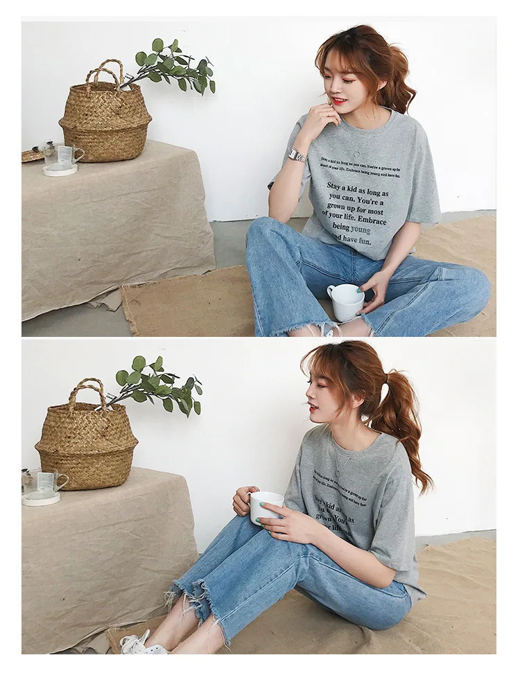 t shirt T1801 grey-2