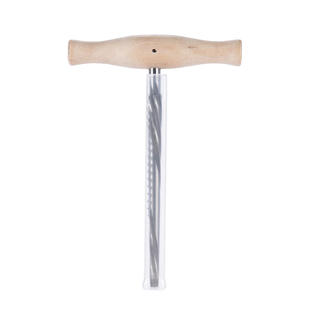 

Spiral Violin Peg Hole Reamer 1:30 Taper High-speed Steel with Wood Handle for 3/4 4/4 Violins Luthier Tool