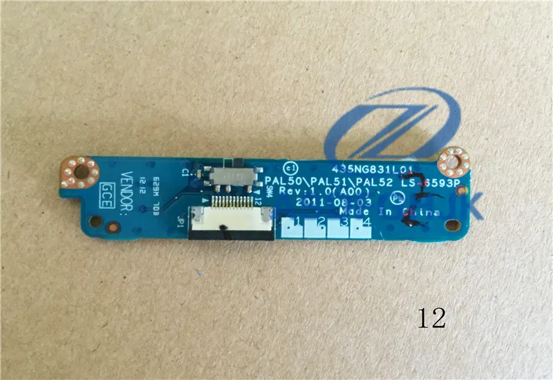 Original For Dell Latitude E6430 Volume Button Wireless Switch Board