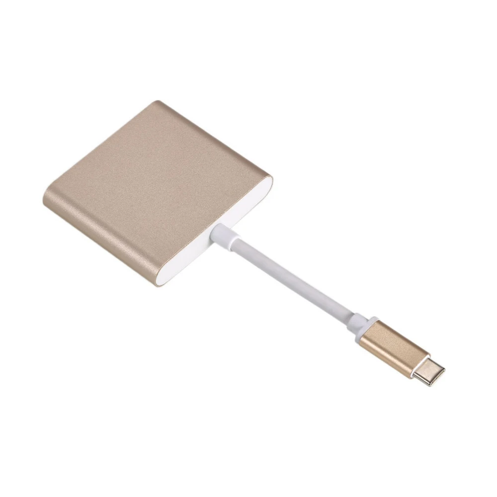 Адаптер конвертер 3 в 1 с USB на 4K HDMI для MacBook 12|3 in hdmi|hdmi converterhdmi converter adapter |
