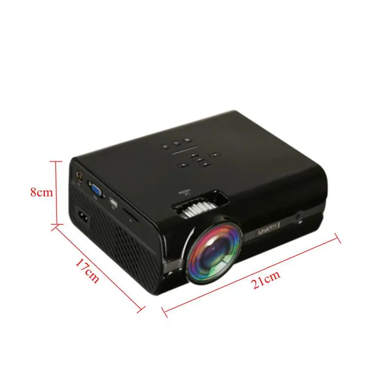 Uhappy U45 Projector 7500 Lumens 1080P 3D HD LED Portable Projector Stereo Speakers Theater Home Cinema Home Vedio Projector Uhappy U45 Projector 7500 Lumens 1080P 3D HD LED Portable Projector Stereo Speakers Theater Home Cinema Home Vedio Projector