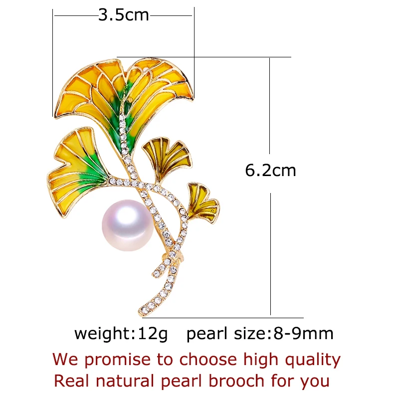 SHDIYAYUN новая жемчужная брошь натуральный пресноводный жемчуг креативная эмалированная брошь в виде цветка простые булавки для женщин ювелирные изделия женский подарок