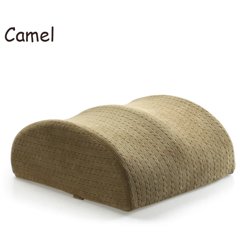 L077-Multifunctional Leg Pillow Travel Pillow Waist Cushion Wave Memory Foam Wedge Leg Cushion Sciatic Nerve Pain Relief Body Sleeping Pillow (9)