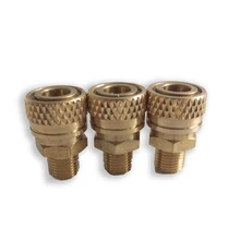 AC8022 высокое качество разъединения страйкбол 8 мм M10* 1 наружная резьба Quick Disconnect Медь Дайвинг 300bar Acecare