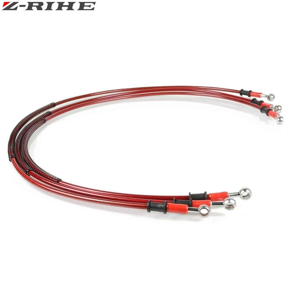 Для EXC DRZ RM RMX RMZ 85 125 250 400 450 мотоциклетный грязевой велосипед оплетенный стальной