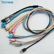 3 в 1 Кабели для мобильных телефонов usb-кабель USB-C для samsung нейлоновый кабель Micro USB для зарядки IPhone XS X 8 type C кабель шнур 100 шт